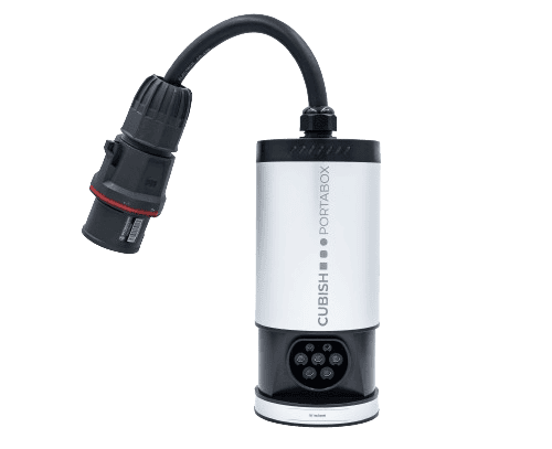 inChaNet Cubish Portabox fali és hordozható elektromos autó töltő, 11 kW (3x16A)