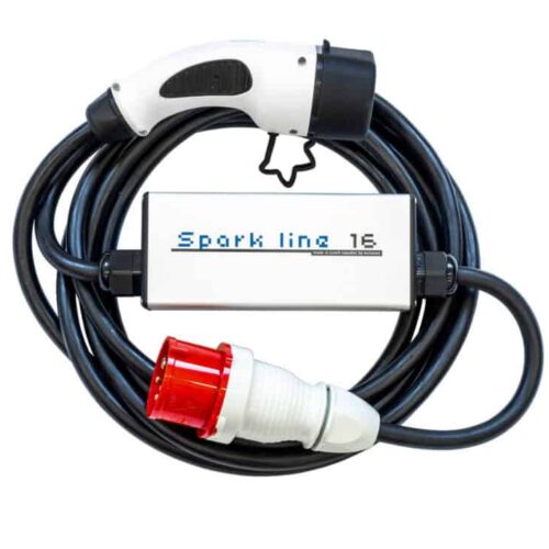 SPARK LINE 16 állítható otthoni töltő – 11kW – 5m Type2
